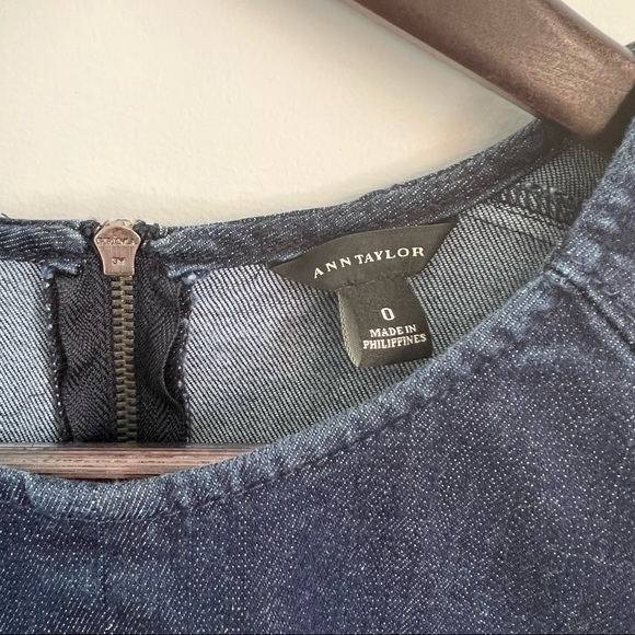 Ann Taylor Denim Sheath Dress - Picture 3 of 4